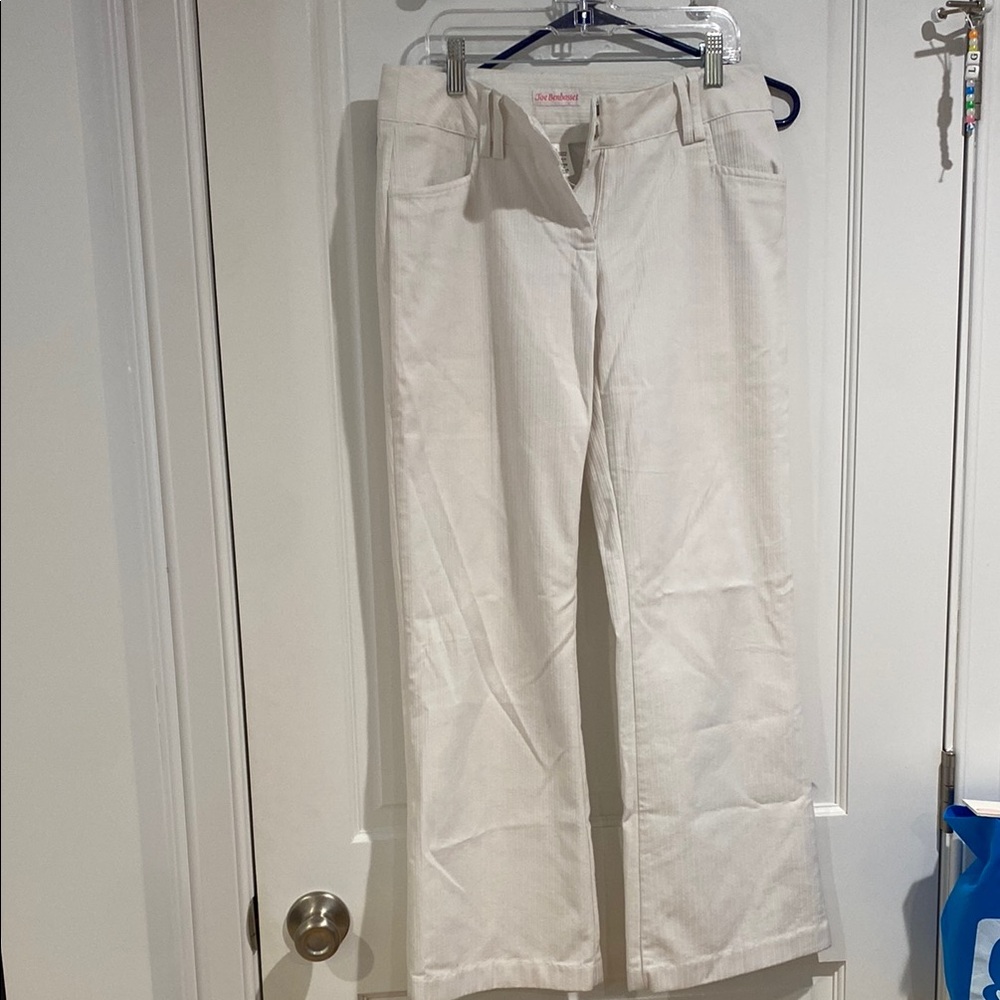 White Flare Wide Leg dress pants